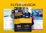 design professional flyer, brochure, leaflets, eddm postcard and marketing